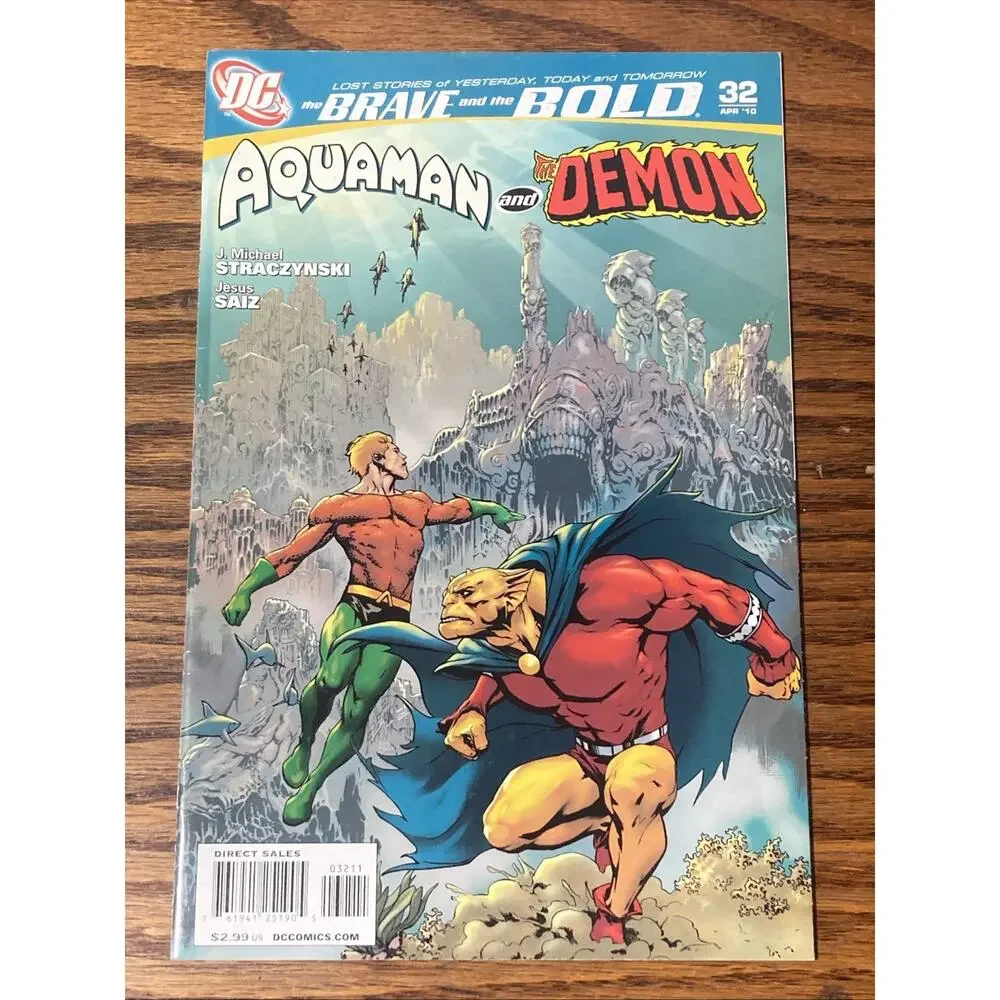 The Brave and the Bold #32 Aquaman & the Demon - 2010 DC Comics